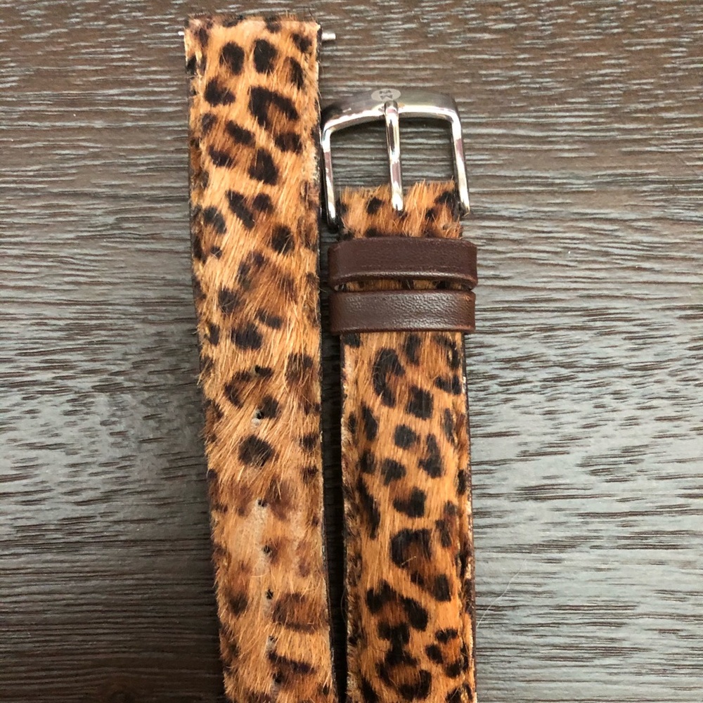 Michele 18mm Calf Hair Band